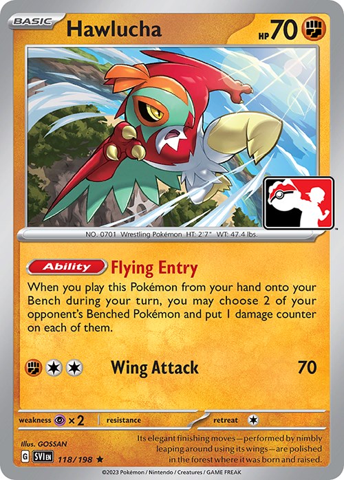 Hawlucha (118/198) [Prize Pack Series Three]