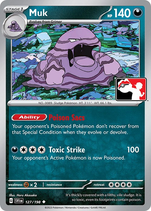 Muk (127/198) [Prize Pack Series Three]