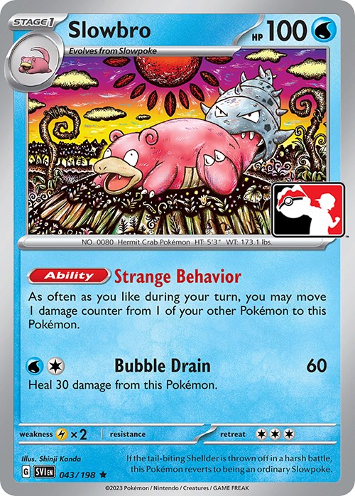 Slowbro (043/198) [Prize Pack Series Three]