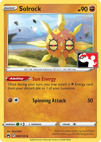 Solrock (069/159) [Prize Pack Series Three]