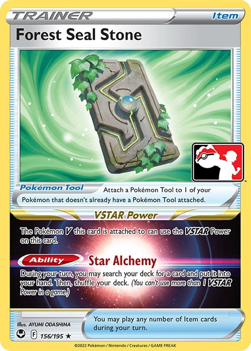 Forest Seal Stone (156/195) [Prize Pack Series Three]