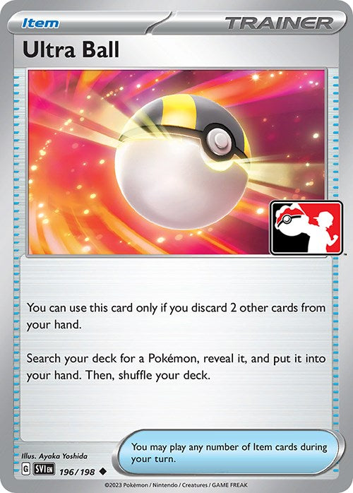 Ultra Ball (196/198) [Prize Pack Series Three]