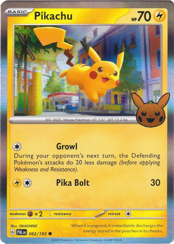 Pikachu (062/193) [Trick or Trade 2023]