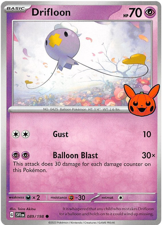 Drifloon (089/198) [Trick or Trade 2023]