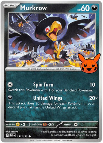 Murkrow (131/193) [Trick or Trade 2023]