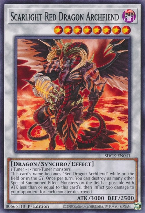 Scarlight Red Dragon Archfiend (SDCK-EN041) [SDCK]