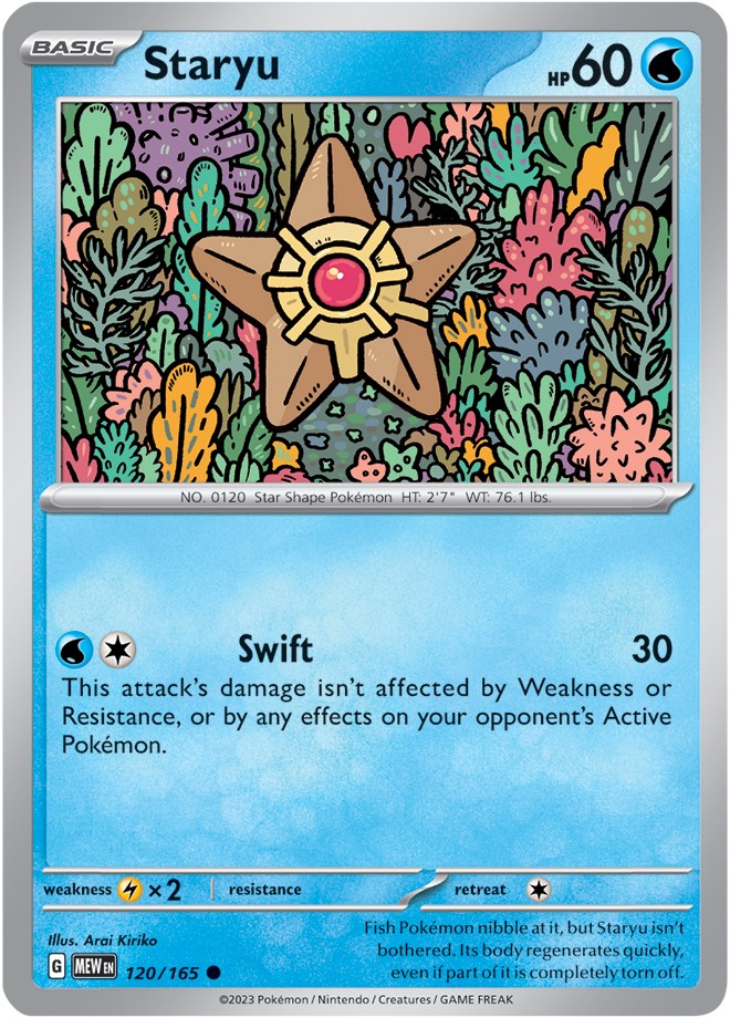 Staryu (120/165) [Scarlet & Violet: 151]