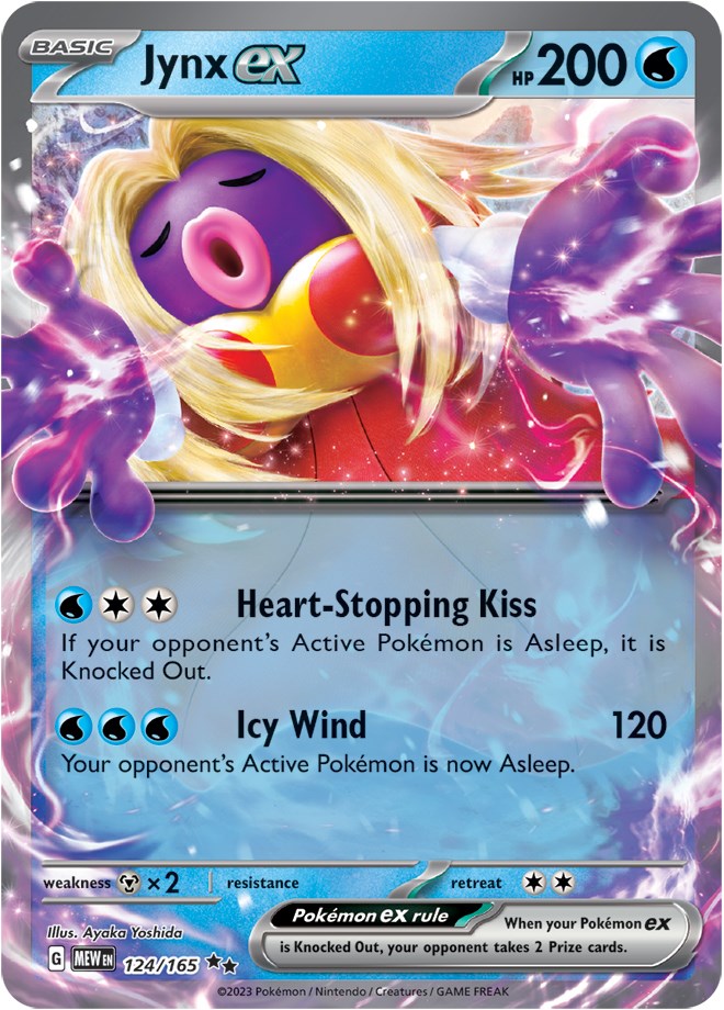 Jynx ex (124/165) [Scarlet & Violet: 151]