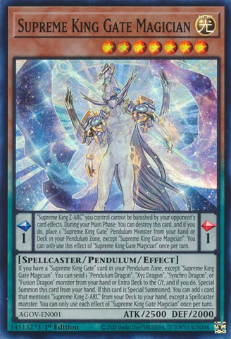 Supreme King Gate Magician (AGOV-EN001) [AGOV]