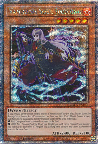 Vanquish Soul Jiaolong Quarter Century Secret Rare (AGOV-EN018) [AGOV]