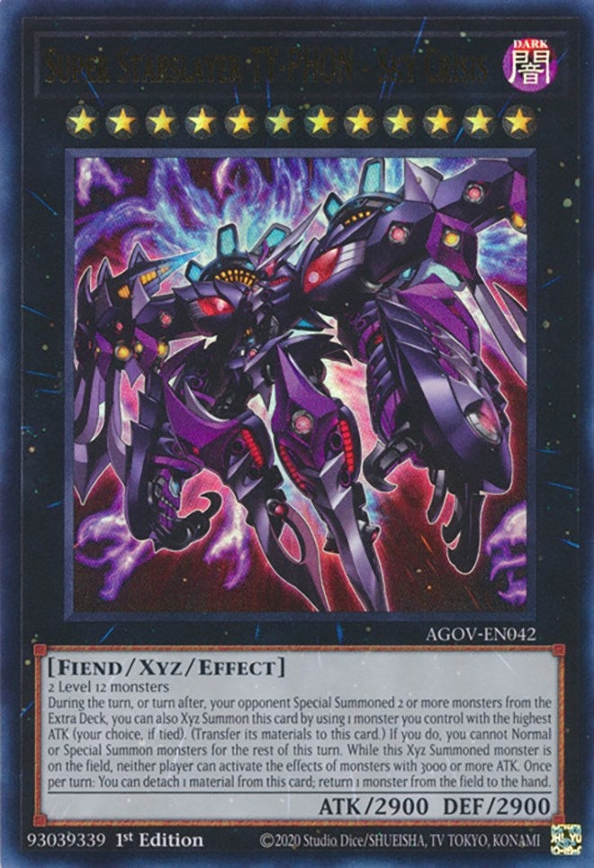 Super Starslayer TY PHON Sky Crisis (AGOV-EN042) [AGOV]