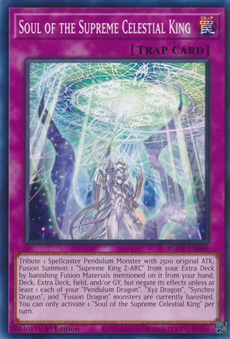 Soul of the Supreme Celestial King (AGOV-EN069) [AGOV]