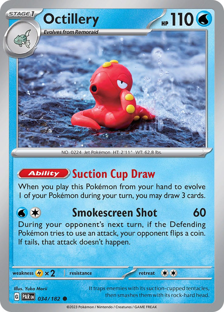 Octillery (034/182) [Scarlet & Violet: Paradox Rift]