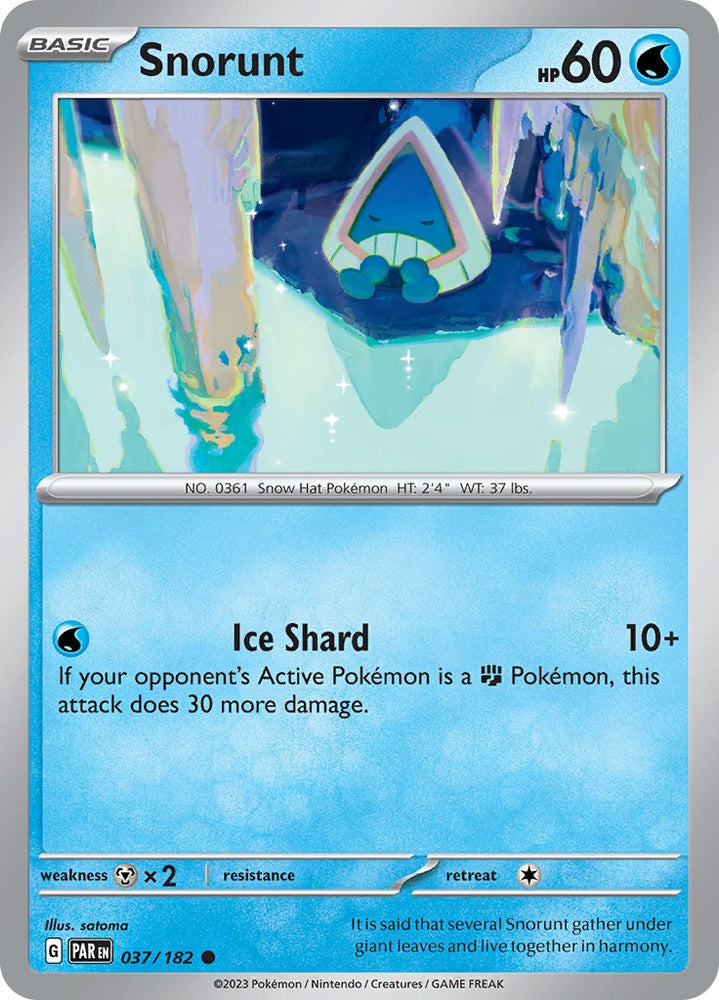 Snorunt (037/182) [Scarlet & Violet: Paradox Rift]