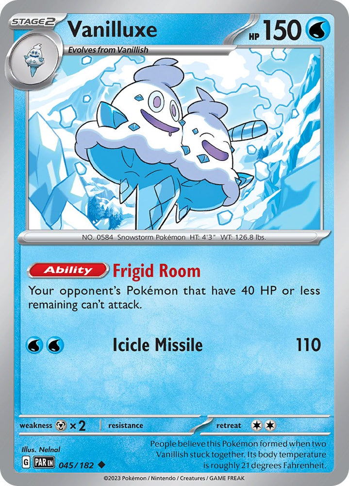 Vanilluxe (045/182) [Scarlet & Violet: Paradox Rift]