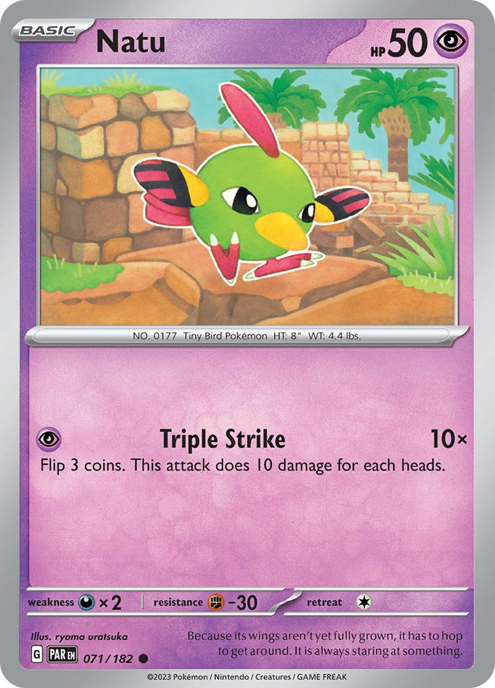 Natu (071/182) [Scarlet & Violet: Paradox Rift]