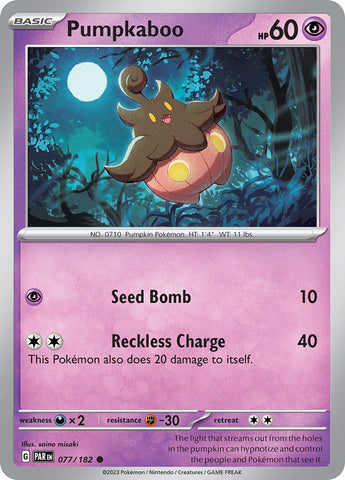 Pumpkaboo (077/182) [Scarlet & Violet: Paradox Rift]