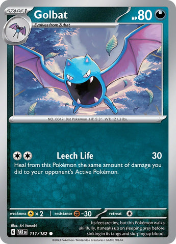 Golbat (111/182) [Scarlet & Violet: Paradox Rift]