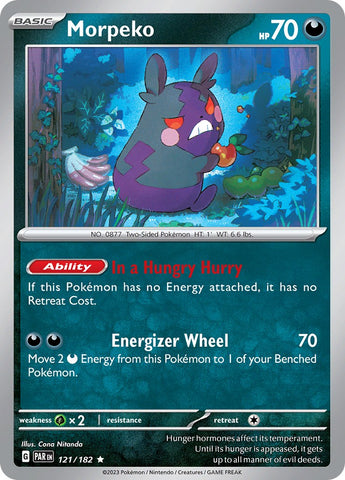 Morpeko (121/182) [Scarlet & Violet: Paradox Rift]