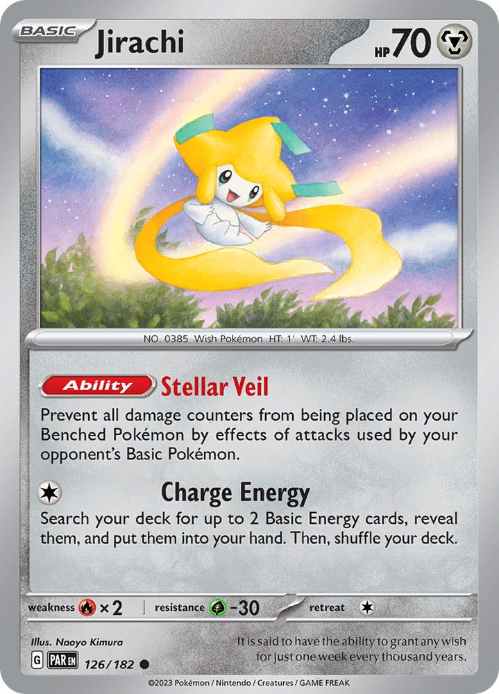 Jirachi (126/182) [Scarlet & Violet: Paradox Rift]