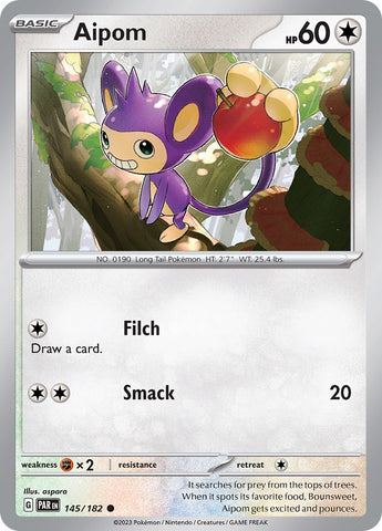 Aipom (145/182) [Scarlet & Violet: Paradox Rift]