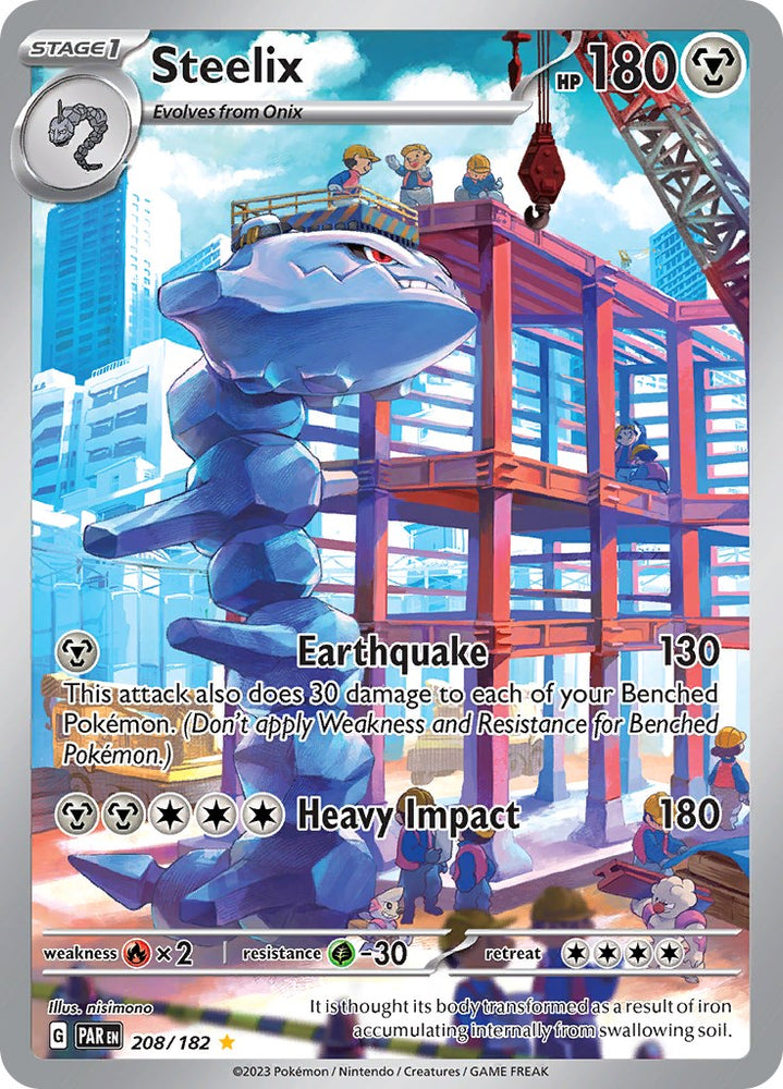 Steelix (208/182) [Scarlet & Violet: Paradox Rift]