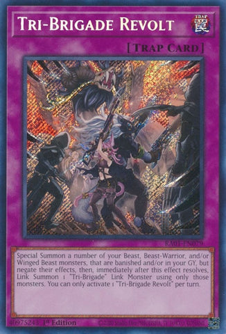 Tri Brigade Revolt Secret Rare (RA01-EN079) [RA01]