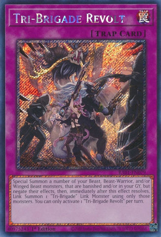 Tri Brigade Revolt Platinum Secret Rare (RA01-EN079) [RA01]