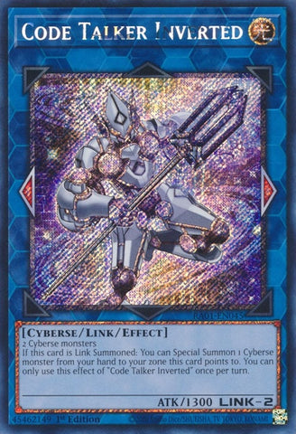 Code Talker Inverted Platinum Secret Rare (RA01-EN045) [RA01]