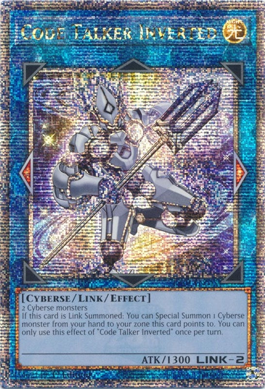 Code Talker Inverted Quarter Century Secret Rare (RA01-EN045) [RA01]