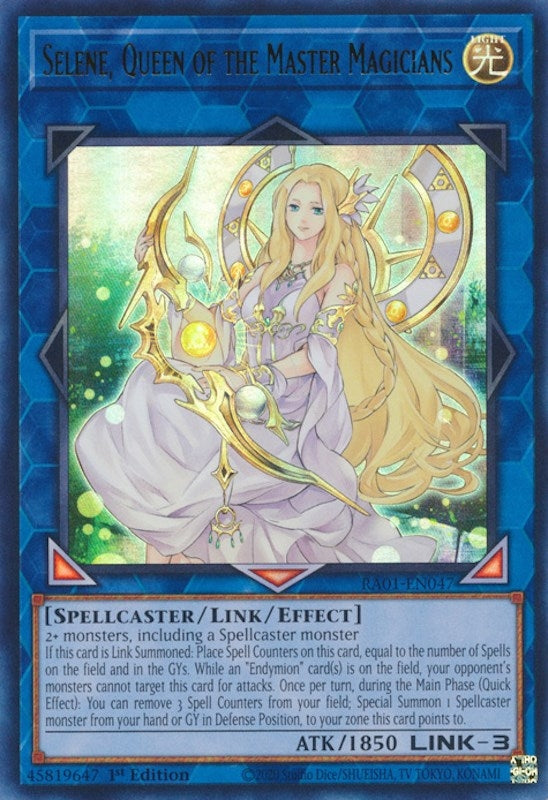 Selene Queen of the Master Magicians UR (RA01-EN047) [RA01]