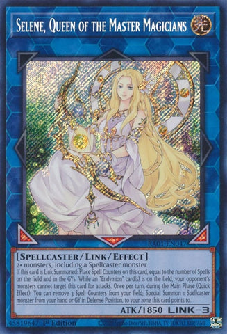 Selene Queen of the Master Magicians Secret Rare (RA01-EN047) [RA01]