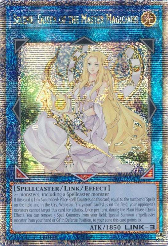 Selene Queen of the Master Magicians Quarter Century Secret Rare (RA01-EN047) [RA01]