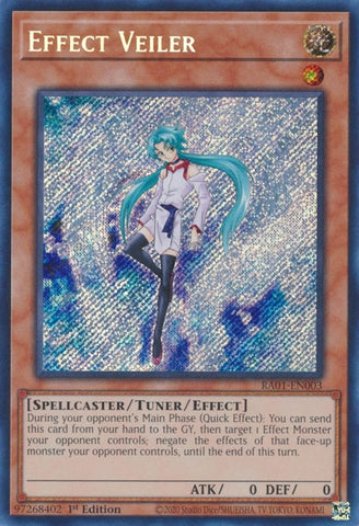 Effect Veiler Secret Rare (RA01-EN003) [RA01]