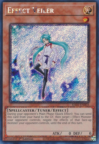 Effect Veiler Platinum Secret Rare (RA01-EN003) [RA01]