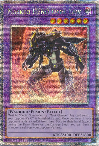 Masked HERO Dark Law Quarter Century Secret Rare (RA01-EN025) [RA01]