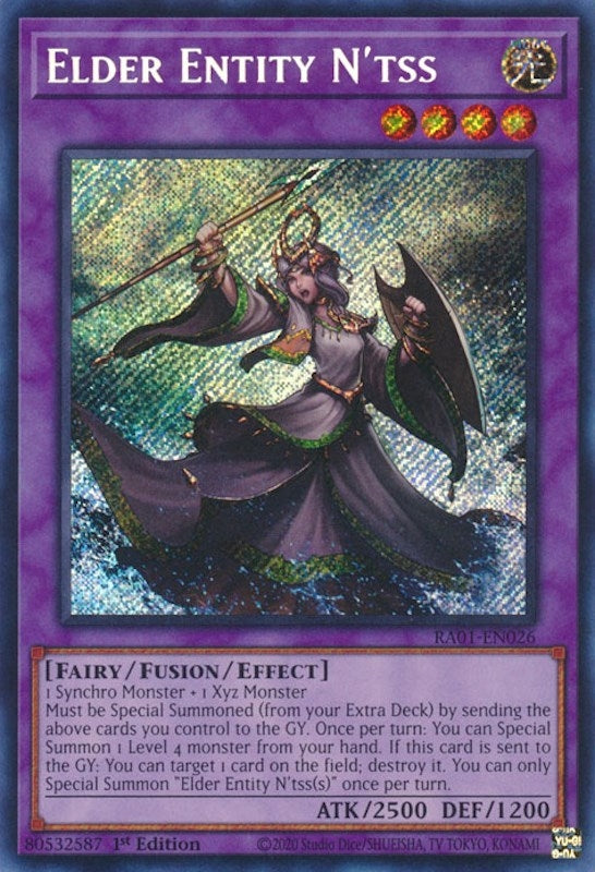 Elder Entity Ntss Secret Rare (RA01-EN026) [RA01]