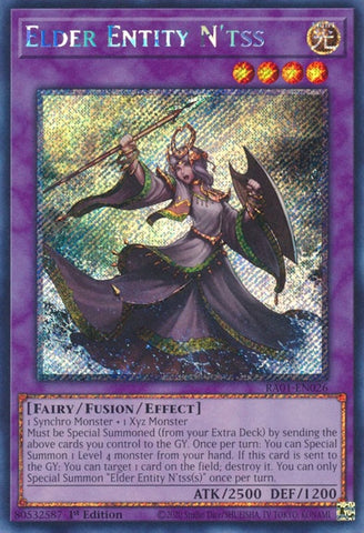 Elder Entity Ntss Platinum Secret Rare (RA01-EN026) [RA01]