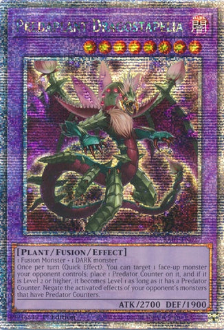 Predaplant Dragostapelia Quarter Century Secret Rare (RA01-EN027) [RA01]