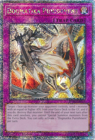 Dogmatika Punishment Quarter Century Secret Rare (RA01-EN076) [RA01]