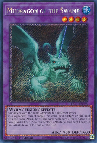 Mudragon of the Swamp Platinum Secret Rare (RA01-EN028) [RA01]