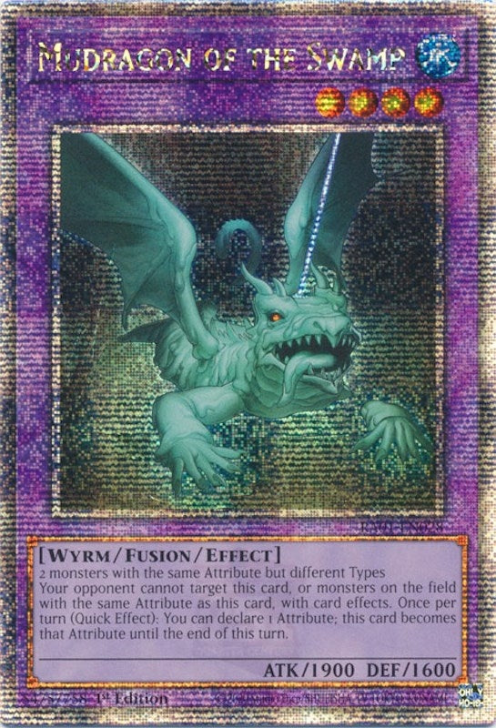 Mudragon of the Swamp Quarter Century Secret Rare (RA01-EN028) [RA01]