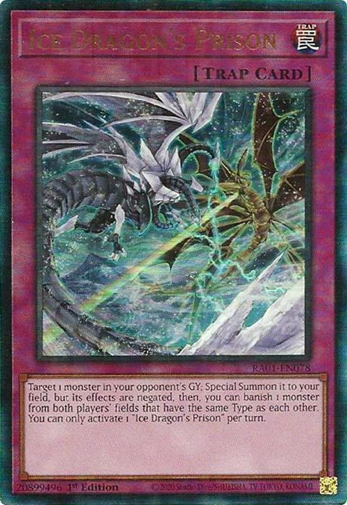 Ice Dragons Prison PUR (RA01-EN078) [RA01]