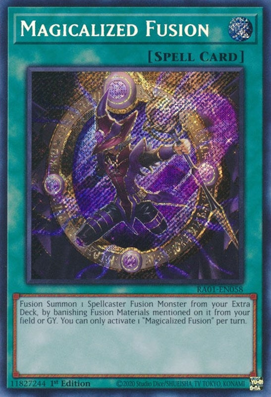 Magicalized Fusion Secret Rare (RA01-EN058) [RA01]