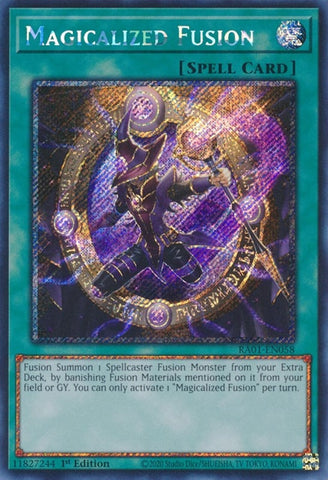 Magicalized Fusion Platinum Secret Rare (RA01-EN058) [RA01]