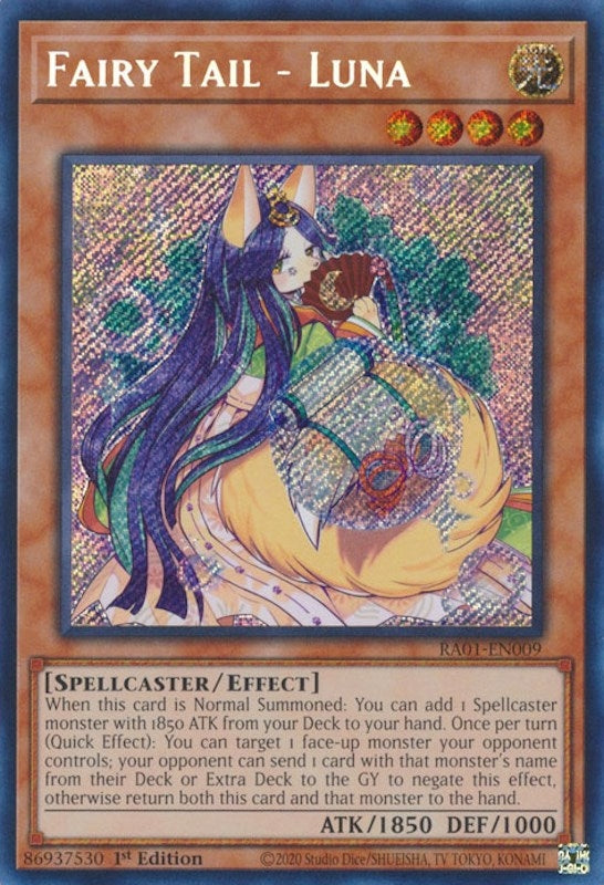 Fairy Tail Luna Secret Rare (RA01-EN009) [RA01]