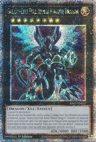 Galaxy Eyes Full Armor Photon Dragon Quarter Century Secret Rare (RA01-EN037) [RA01]