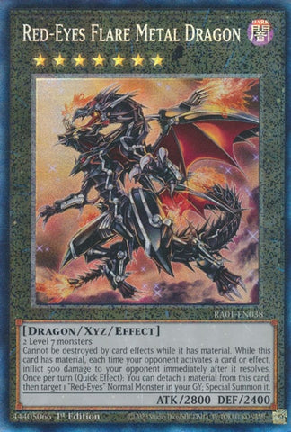 Red Eyes Flare Metal Dragon PCR (RA01-EN038) [RA01]