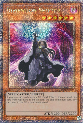 Dimension Shifter Quarter Century Secret Rare (RA01-EN014) [RA01]