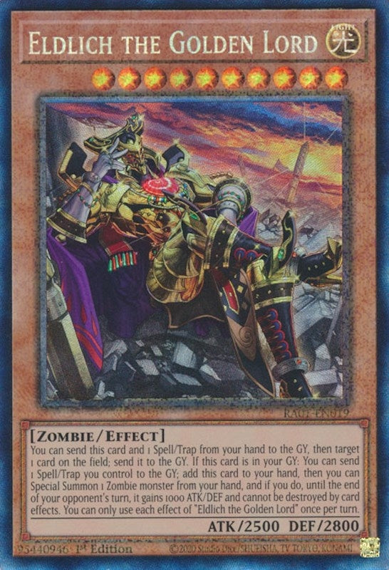 Eldlich the Golden Lord Alternate Art PCR (RA01-EN019) [RA01]